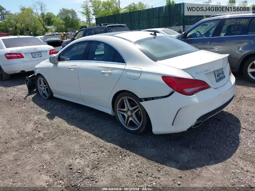 2014 Mercedes-Benz Cla 250 4Matic VIN: WDDSJ4GB0EN156088 Lot: 42234216