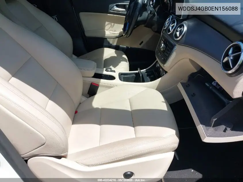 2014 Mercedes-Benz Cla 250 4Matic VIN: WDDSJ4GB0EN156088 Lot: 42234216