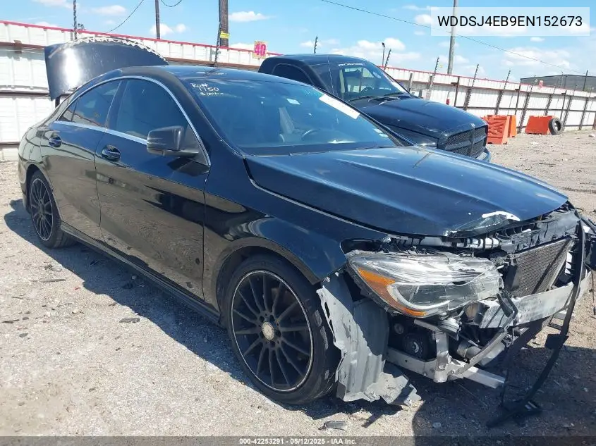 2014 Mercedes-Benz Cla 250 VIN: WDDSJ4EB9EN152673 Lot: 42253291