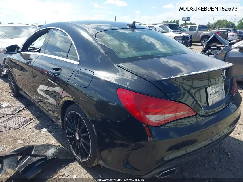 2014 Mercedes-Benz Cla 250 VIN: WDDSJ4EB9EN152673 Lot: 42253291