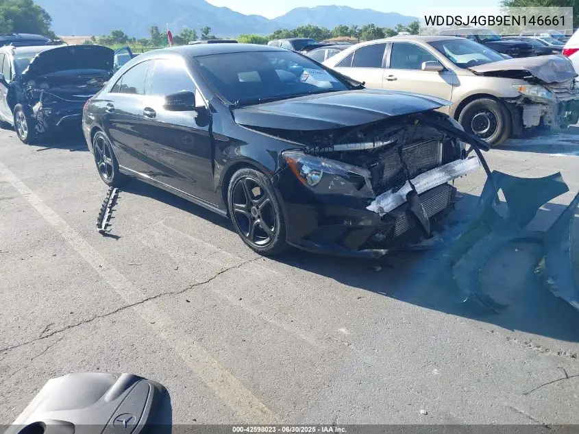 2014 Mercedes-Benz Cla 4Matic VIN: WDDSJ4GB9EN146661 Lot: 42598023