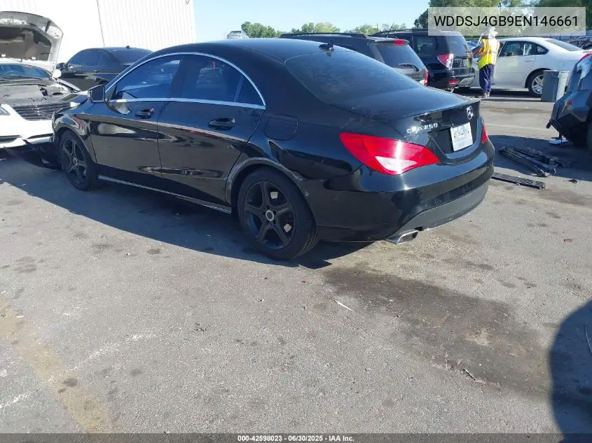 2014 Mercedes-Benz Cla 4Matic VIN: WDDSJ4GB9EN146661 Lot: 42598023
