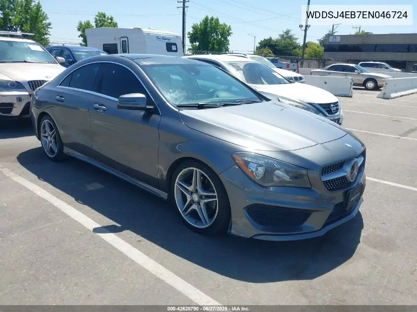 2014 Mercedes-Benz Cla 250 VIN: WDDSJ4EB7EN046724 Lot: 42628790