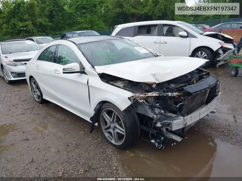 2015 Mercedes-Benz Cla 250 VIN: WDDSJ4EBXFN197347 Lot: 42245800