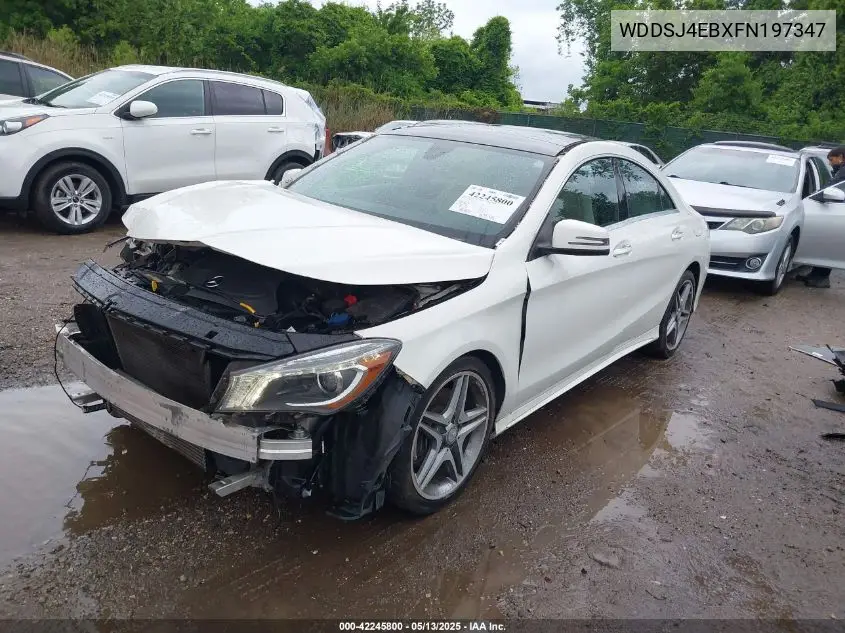 2015 Mercedes-Benz Cla 250 VIN: WDDSJ4EBXFN197347 Lot: 42245800