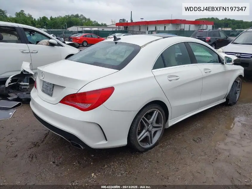 2015 Mercedes-Benz Cla 250 VIN: WDDSJ4EBXFN197347 Lot: 42245800