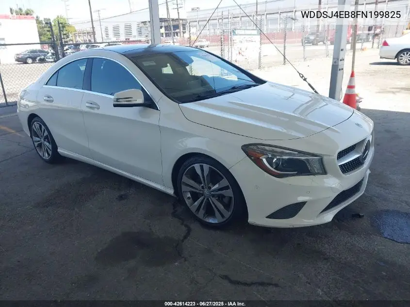 2015 Mercedes-Benz Cla VIN: WDDSJ4EB8FN199825 Lot: 42614223