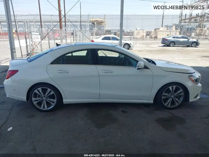 2015 Mercedes-Benz Cla VIN: WDDSJ4EB8FN199825 Lot: 42614223