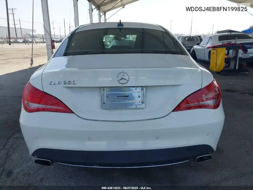 2015 Mercedes-Benz Cla VIN: WDDSJ4EB8FN199825 Lot: 42614223