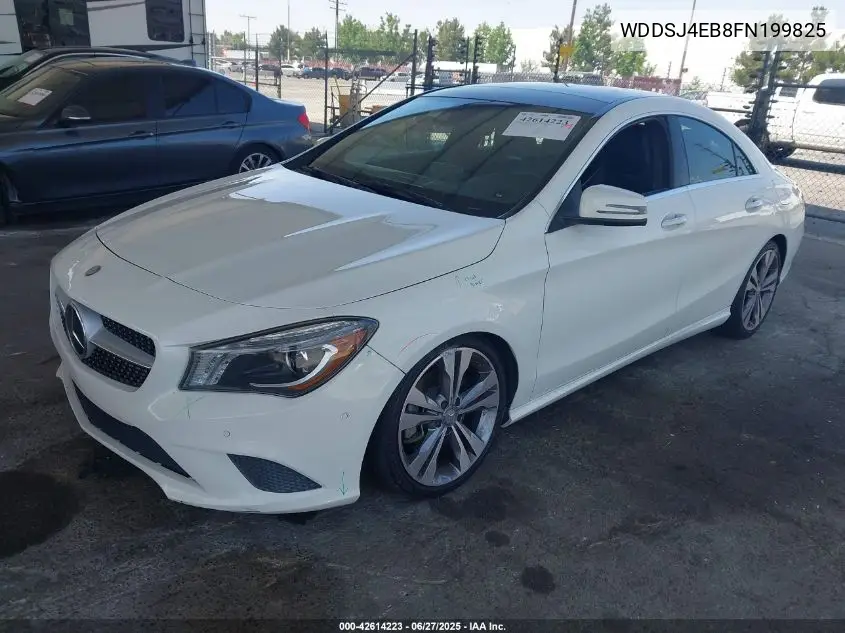 2015 Mercedes-Benz Cla VIN: WDDSJ4EB8FN199825 Lot: 42614223