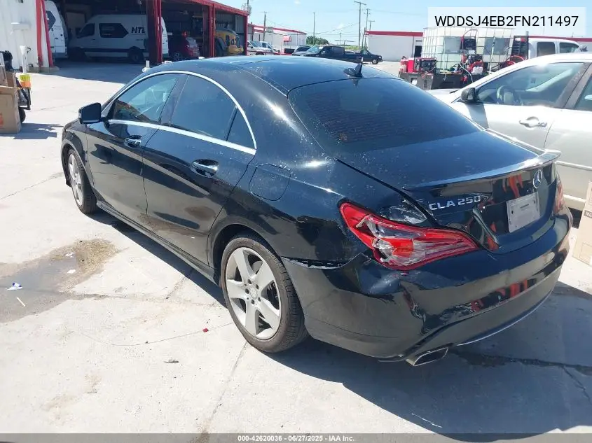 2015 Mercedes-Benz Cla 250 VIN: WDDSJ4EB2FN211497 Lot: 42620036