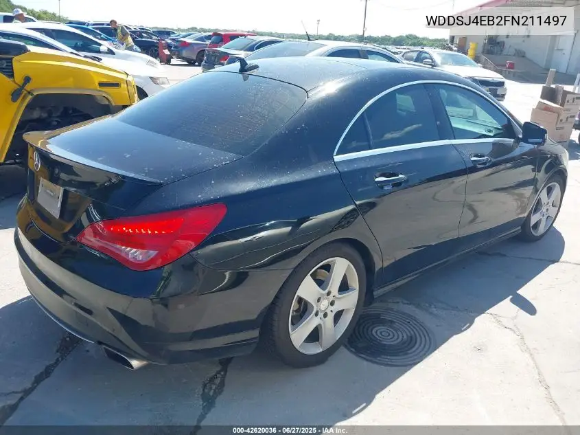 2015 Mercedes-Benz Cla 250 VIN: WDDSJ4EB2FN211497 Lot: 42620036