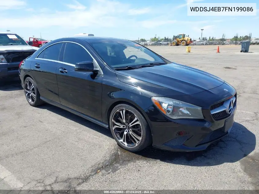 2015 Mercedes-Benz Cla 250 VIN: WDDSJ4EB7FN199086 Lot: 42820863