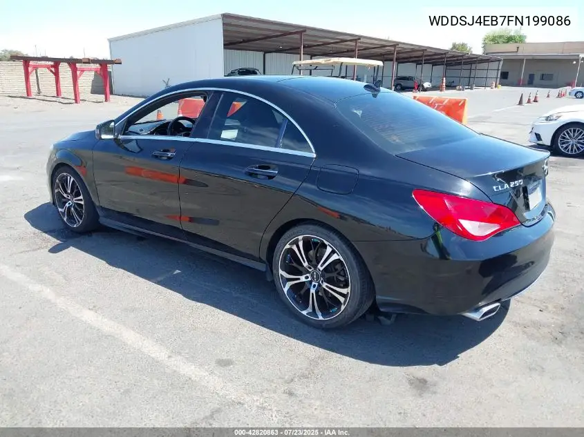 2015 Mercedes-Benz Cla 250 VIN: WDDSJ4EB7FN199086 Lot: 42820863