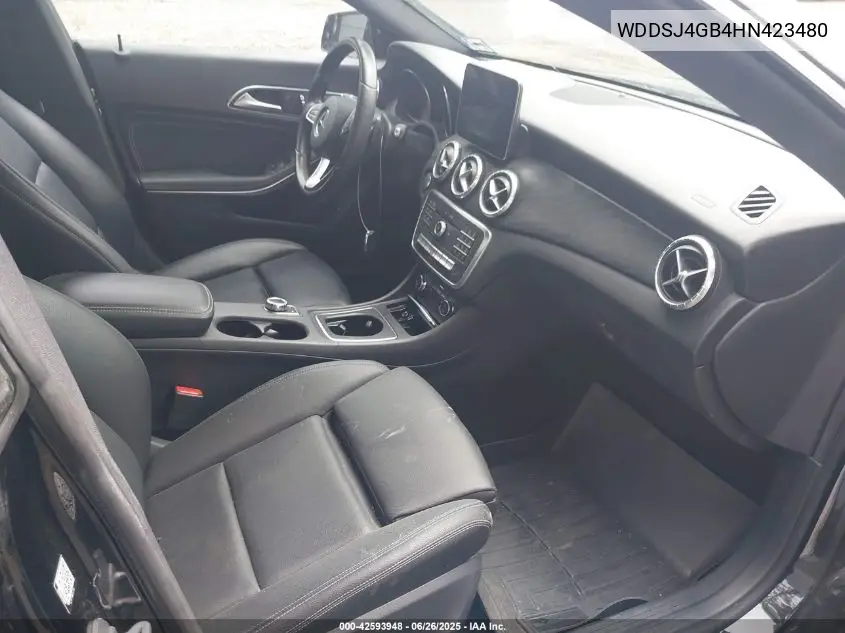 2017 Mercedes-Benz Cla 250 4Matic VIN: WDDSJ4GB4HN423480 Lot: 42593948