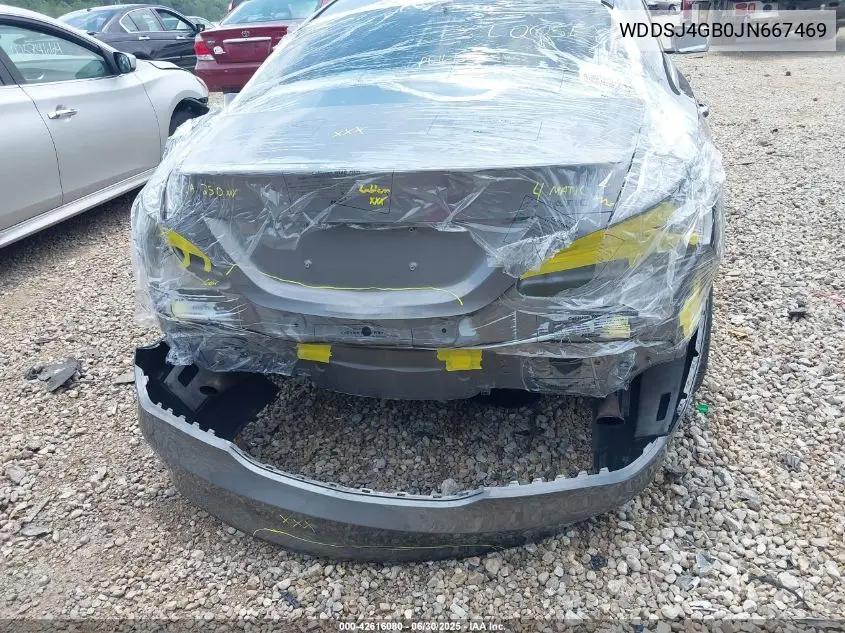 2018 Mercedes-Benz Cla 250 4Matic VIN: WDDSJ4GB0JN667469 Lot: 42616080
