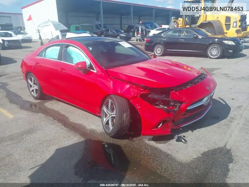 2020 Mercedes-Benz Cla 250 VIN: WDD5J4GB9LN078453 Lot: 42526757
