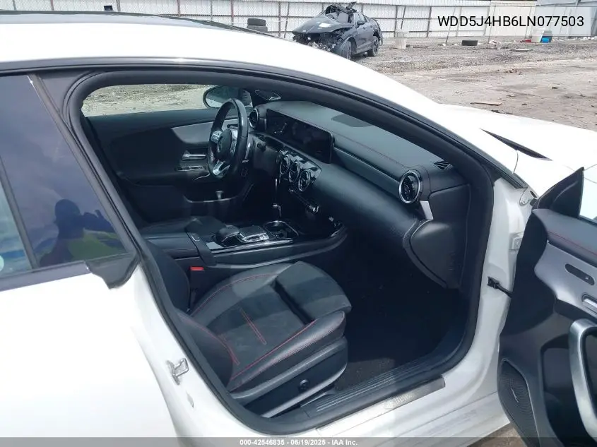 2020 Mercedes-Benz Cla 250 4Matic VIN: WDD5J4HB6LN077503 Lot: 42546835