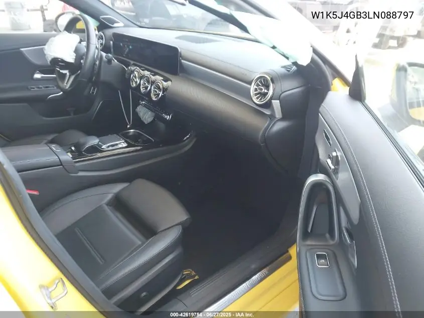 2020 Mercedes-Benz Cla 250 VIN: W1K5J4GB3LN088797 Lot: 42619754