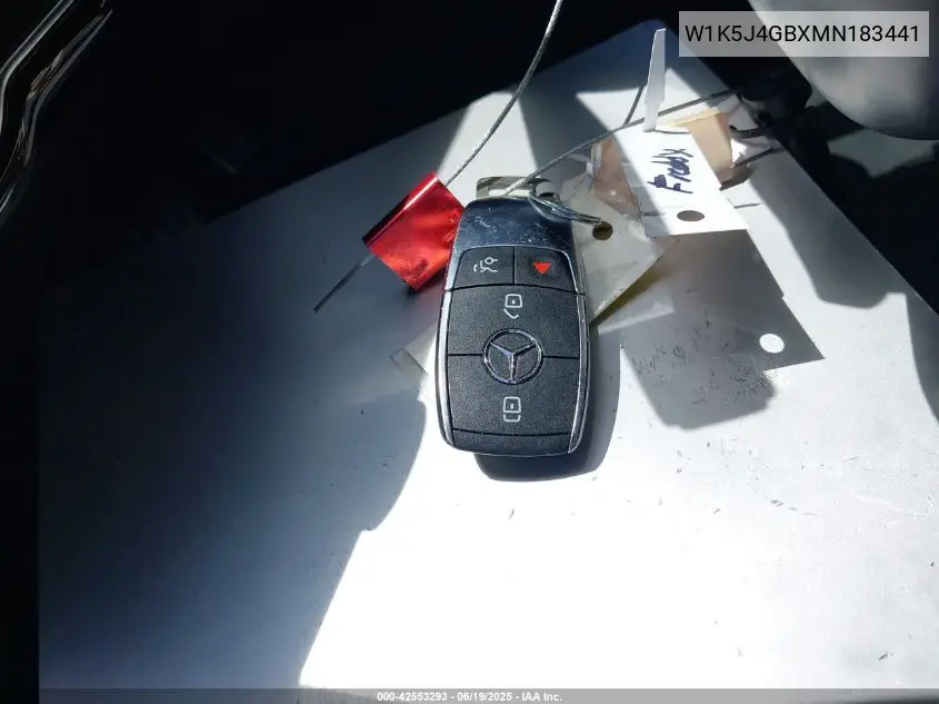 2021 Mercedes-Benz Cla 250 VIN: W1K5J4GBXMN183441 Lot: 42553293