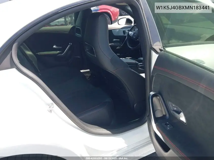 2021 Mercedes-Benz Cla 250 VIN: W1K5J4GBXMN183441 Lot: 42553293