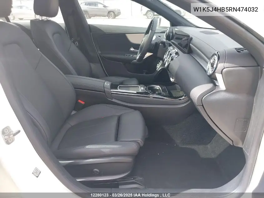 2024 Mercedes-Benz Cla 250 4Matic VIN: W1K5J4HB5RN474032 Lot: 12280123