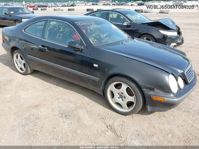 1999 Mercedes-Benz Clk 320 VIN: WDBLJ65G6XF084320 Lot: 42406679