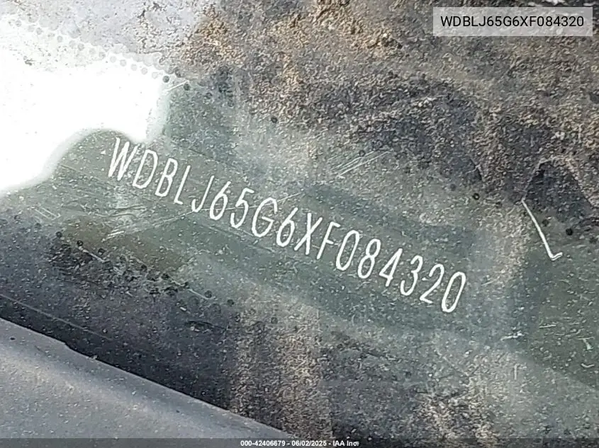 1999 Mercedes-Benz Clk 320 VIN: WDBLJ65G6XF084320 Lot: 42406679