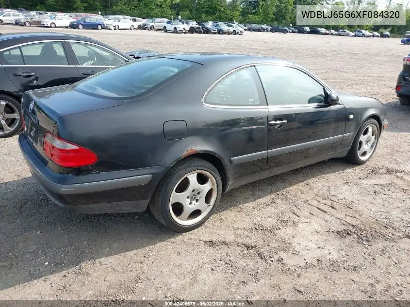 1999 Mercedes-Benz Clk 320 VIN: WDBLJ65G6XF084320 Lot: 42406679