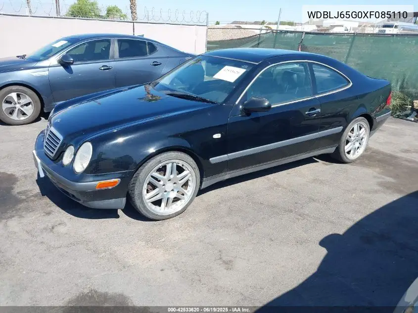 1999 Mercedes-Benz Clk 320 VIN: WDBLJ65G0XF085110 Lot: 42533620