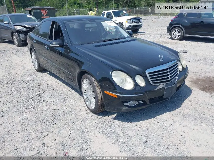 2006 Mercedes-Benz Clk 350 VIN: WDBTK56G16T056141 Lot: 42580658