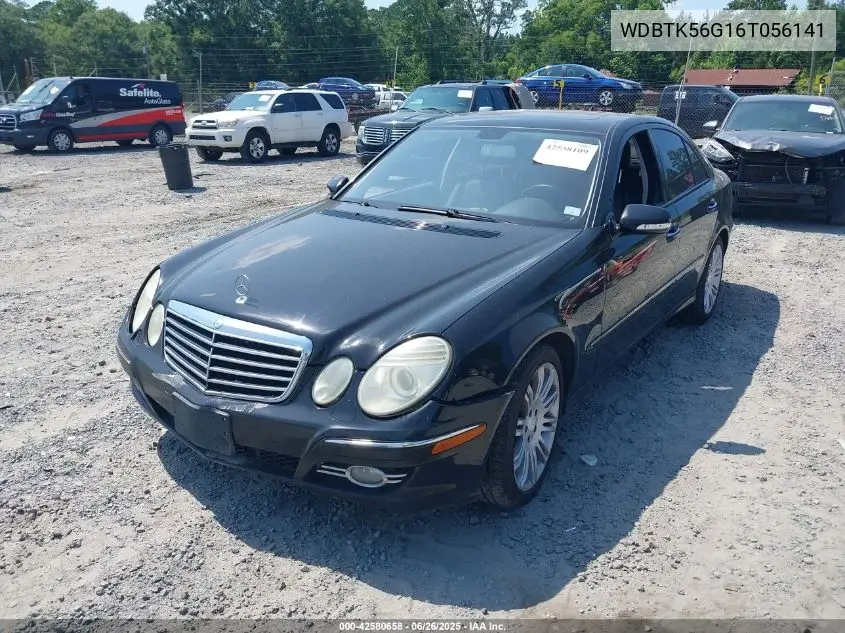 2006 Mercedes-Benz Clk 350 VIN: WDBTK56G16T056141 Lot: 42580658