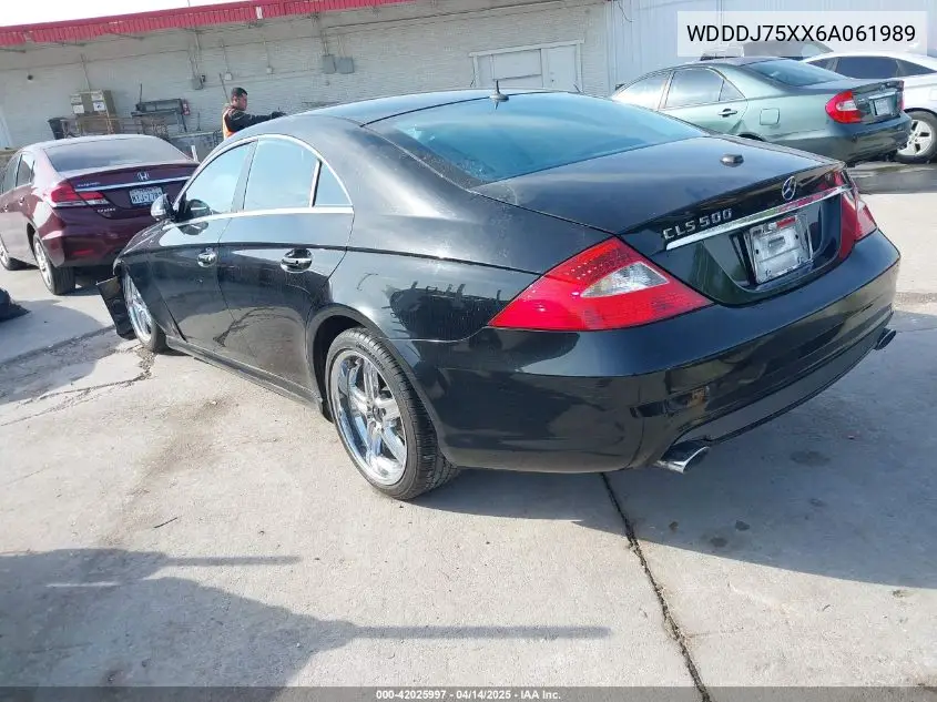 2006 Mercedes-Benz Cls 500 VIN: WDDDJ75XX6A061989 Lot: 42025997