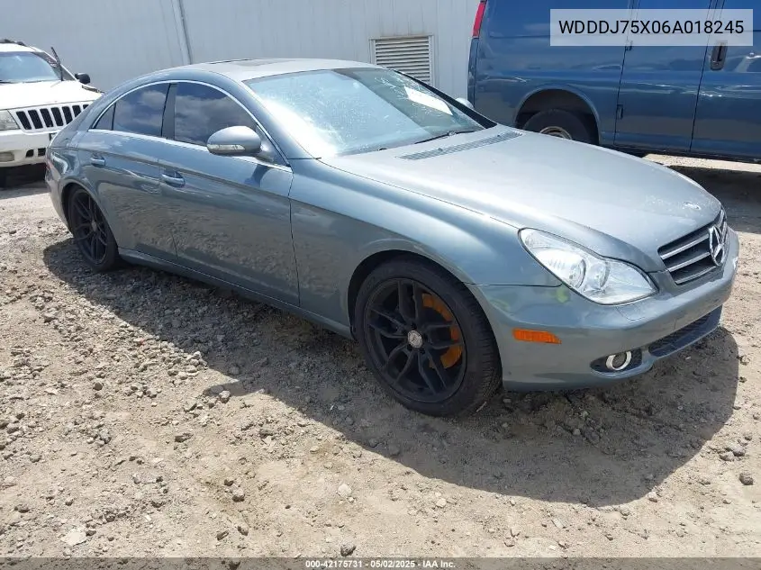2006 Mercedes-Benz Cls 500 VIN: WDDDJ75X06A018245 Lot: 42175731