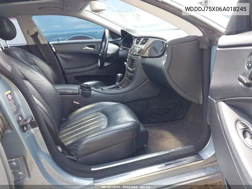 2006 Mercedes-Benz Cls 500 VIN: WDDDJ75X06A018245 Lot: 42175731