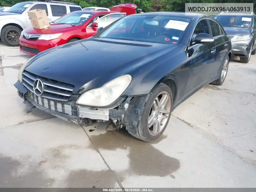 2006 Mercedes-Benz Cls 500 VIN: WDDDJ75X96A063913 Lot: 42273499