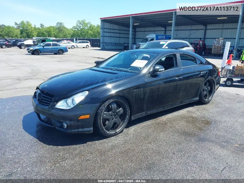 2007 Mercedes-Benz Cls 550 VIN: WDDDJ72X17A113712 Lot: 42068587