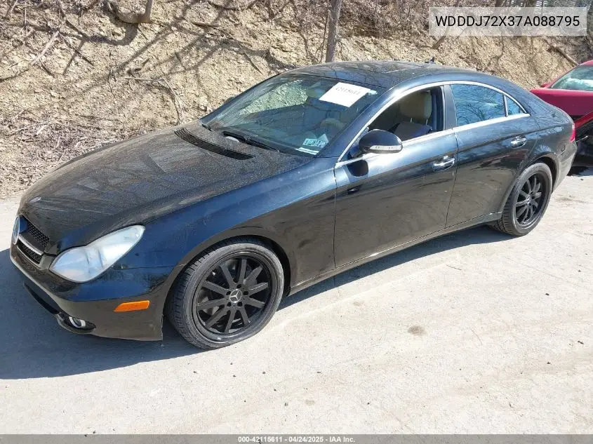 2007 Mercedes-Benz Cls 550 VIN: WDDDJ72X37A088795 Lot: 42115611