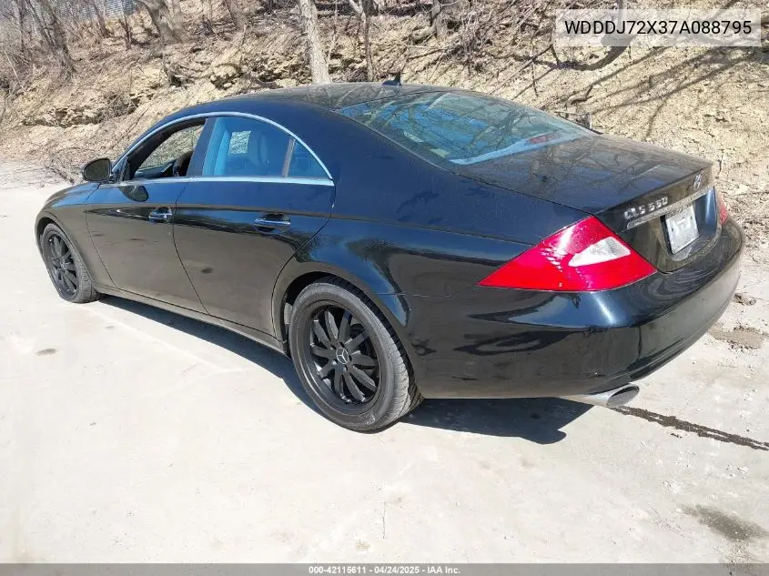 2007 Mercedes-Benz Cls 550 VIN: WDDDJ72X37A088795 Lot: 42115611
