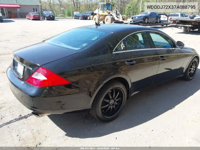 2007 Mercedes-Benz Cls 550 VIN: WDDDJ72X37A088795 Lot: 42115611