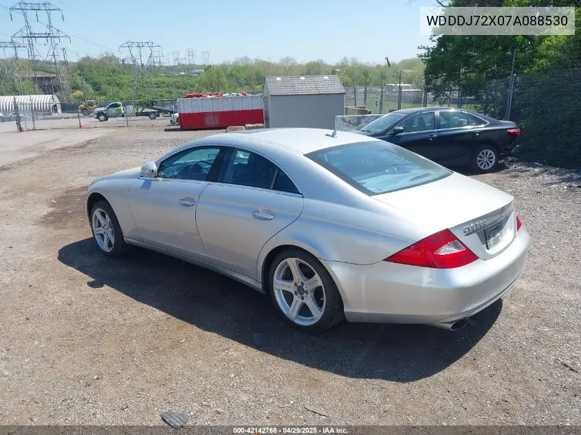 2007 Mercedes-Benz Cls 550 VIN: WDDDJ72X07A088530 Lot: 42142766