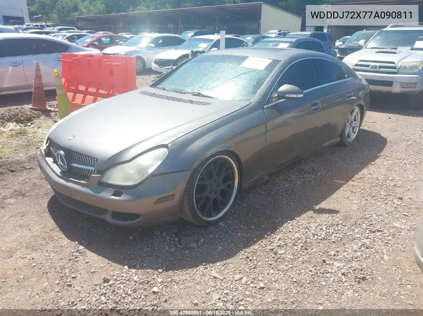 2007 Mercedes-Benz Cls 550 VIN: WDDDJ72X77A090811 Lot: 42508081