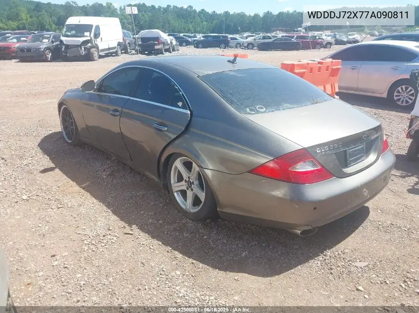 2007 Mercedes-Benz Cls 550 VIN: WDDDJ72X77A090811 Lot: 42508081