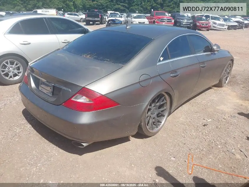2007 Mercedes-Benz Cls 550 VIN: WDDDJ72X77A090811 Lot: 42508081