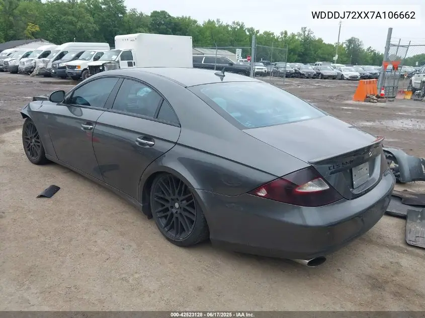 2007 Mercedes-Benz Cls 550 VIN: WDDDJ72XX7A106662 Lot: 42523128
