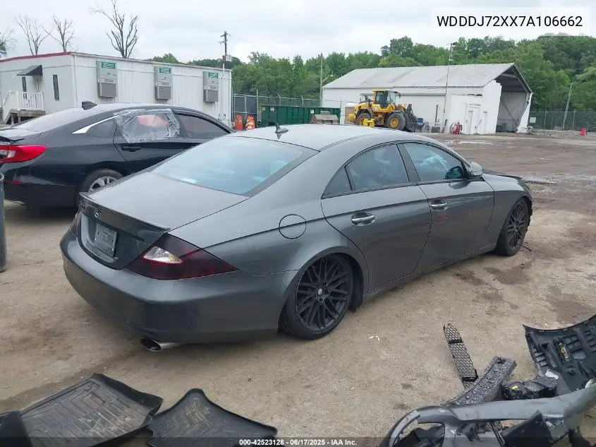 2007 Mercedes-Benz Cls 550 VIN: WDDDJ72XX7A106662 Lot: 42523128