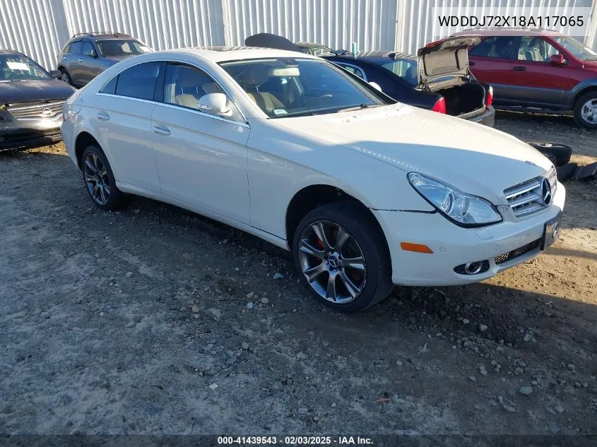 2008 Mercedes-Benz Cls 550 VIN: WDDDJ72X18A117065 Lot: 41439543