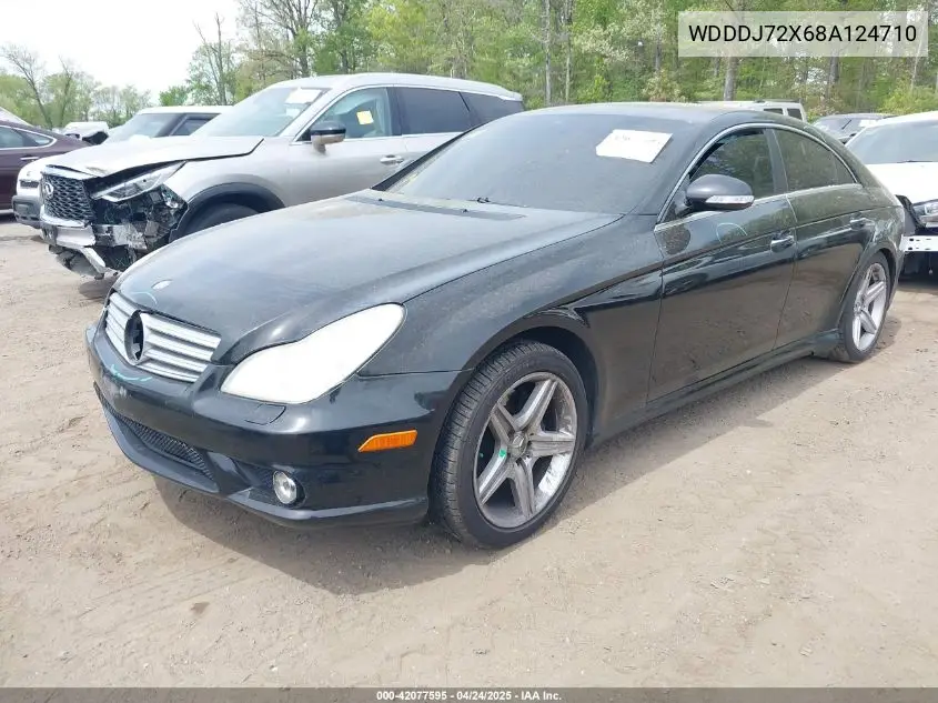 2008 Mercedes-Benz Cls 550 VIN: WDDDJ72X68A124710 Lot: 42077595