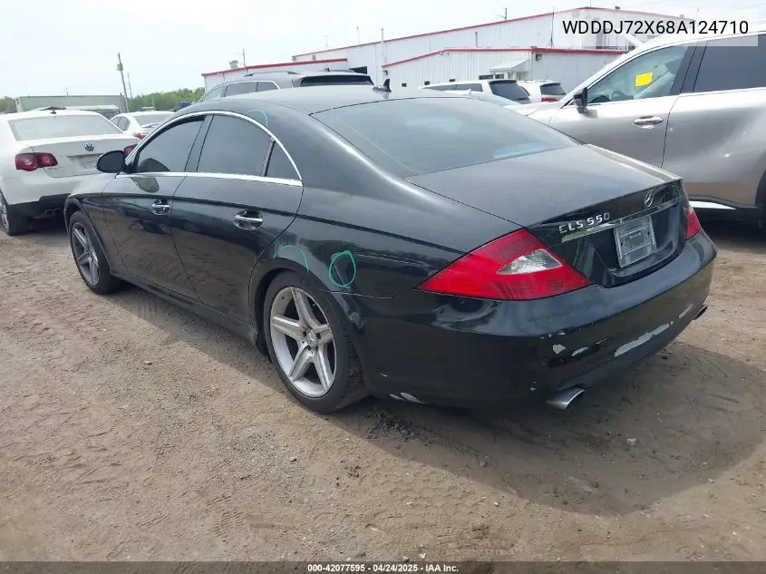 2008 Mercedes-Benz Cls 550 VIN: WDDDJ72X68A124710 Lot: 42077595