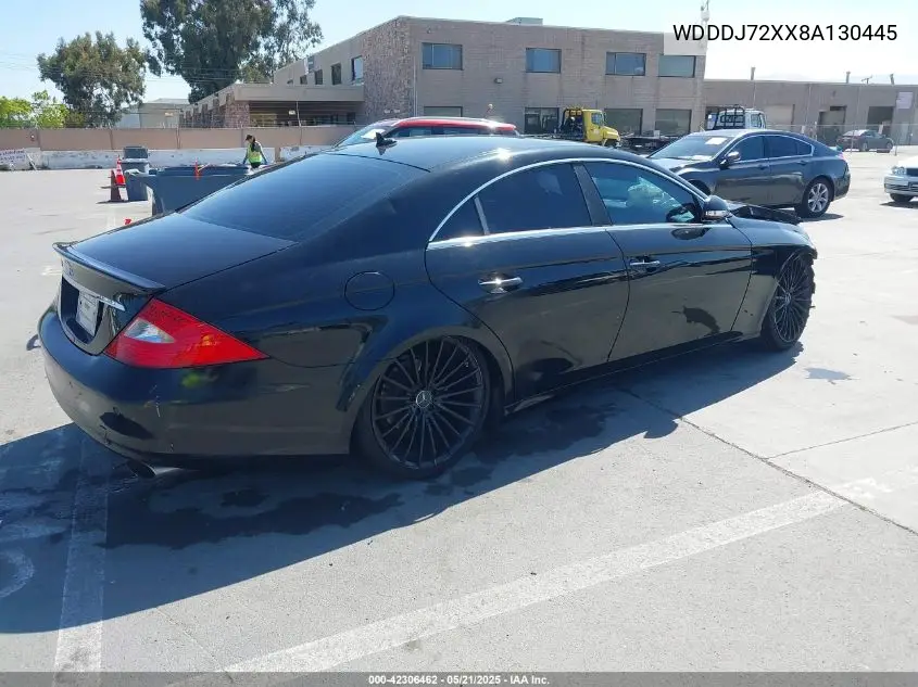2008 Mercedes-Benz Cls 550 VIN: WDDDJ72XX8A130445 Lot: 42306462